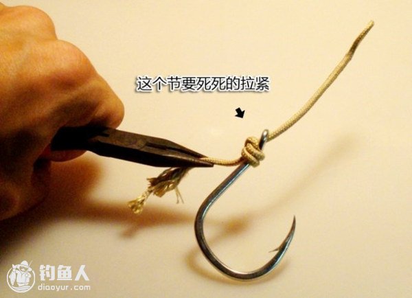 海钓钓具DIY铁板钩的精细绑制方法